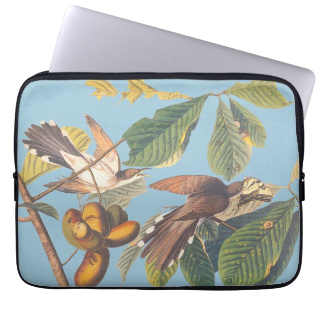 Housse Pour Ordinateur Portable Coucou à bec jaune Audubon (Devant)