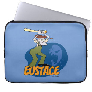 Housse Pour Ordinateur Portable Courage du chien lâché Eustace Graphic