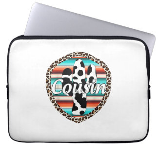 Housse Pour Ordinateur Portable Cousin Serape Cactus Dessert Relashiship Ouest