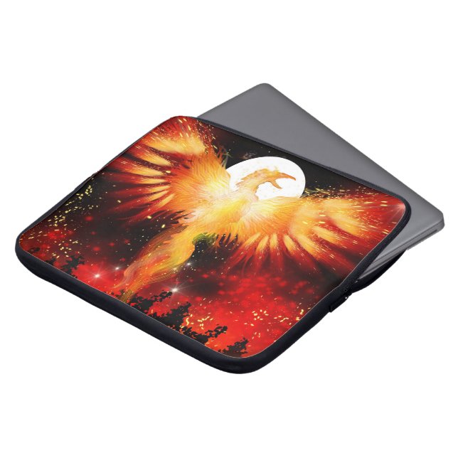 Housse Pour Ordinateur Portable Couvercle portable Phoenix Rising (Devant haut)