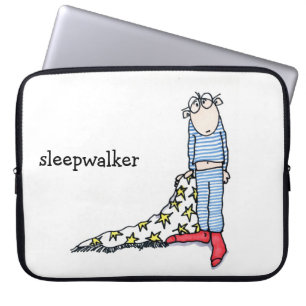 HOUSSE POUR ORDINATEUR PORTABLE COUVERTURE D'ORDINATEUR PORTABLE DE SOMNAMBULE