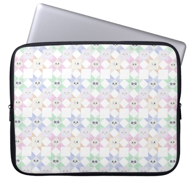 Housse Pour Ordinateur Portable Couverture joyeuse  (Devant)