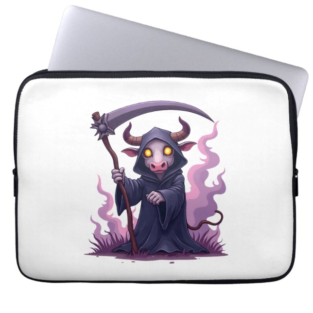 Housse Pour Ordinateur Portable Cow Reaper (Devant)