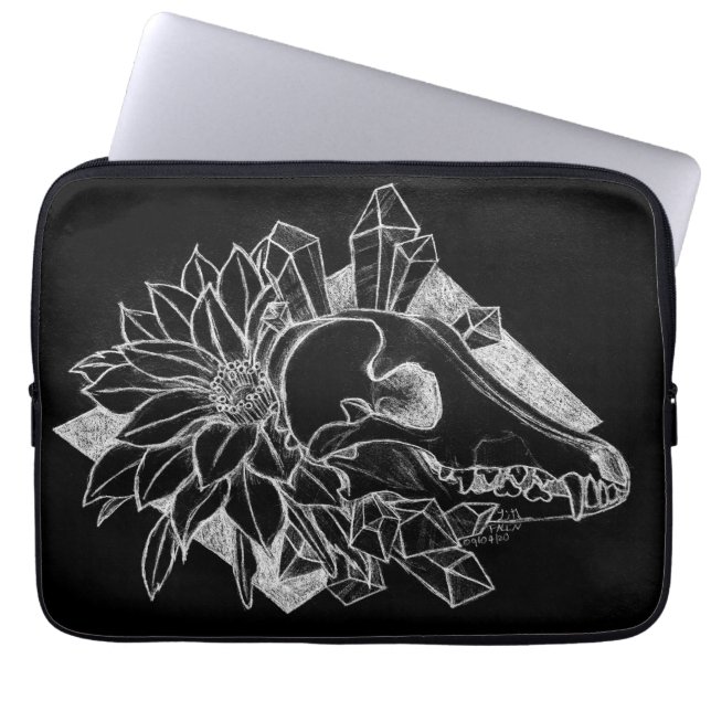 Housse Pour Ordinateur Portable Coyote de cristal (Devant)