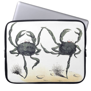 Housse Pour Ordinateur Portable Crabe caricaturale
