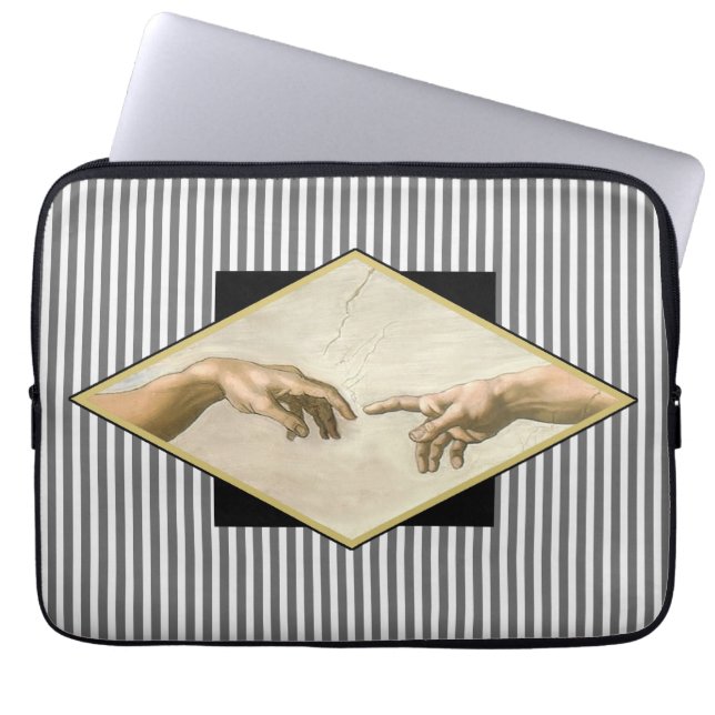 Housse Pour Ordinateur Portable Création d'Adam Stripes (Devant)