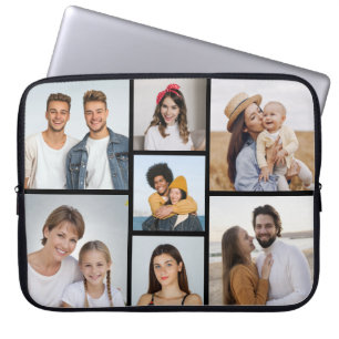 Housse Pour Ordinateur Portable Créez votre propre collage de 7 photos