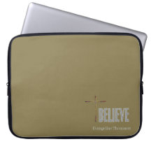 Croire Christian Cross Nom personnalisé Dames Gold