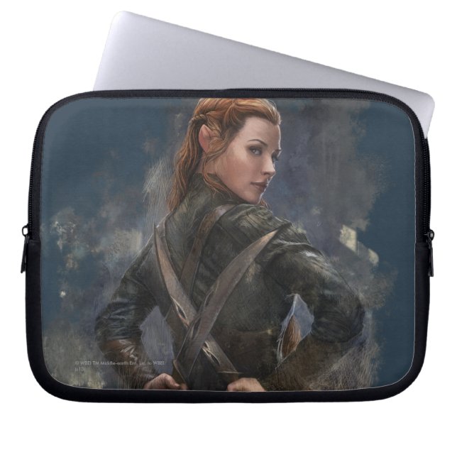 Housse Pour Ordinateur Portable Croquis TAURIEL™ (Devant)