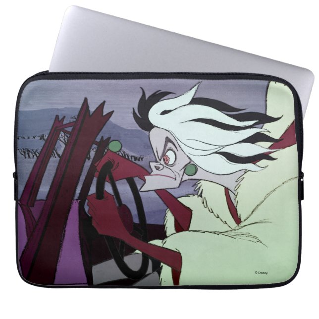 Housse Pour Ordinateur Portable Cruella De Vil | Conduite (Devant)