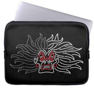 Housse Pour Ordinateur Portable Cruella De Vil   Visage néon