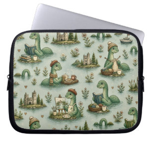 Housse Pour Ordinateur Portable Cryptides confortables Nessie Monstre du Loch Ness