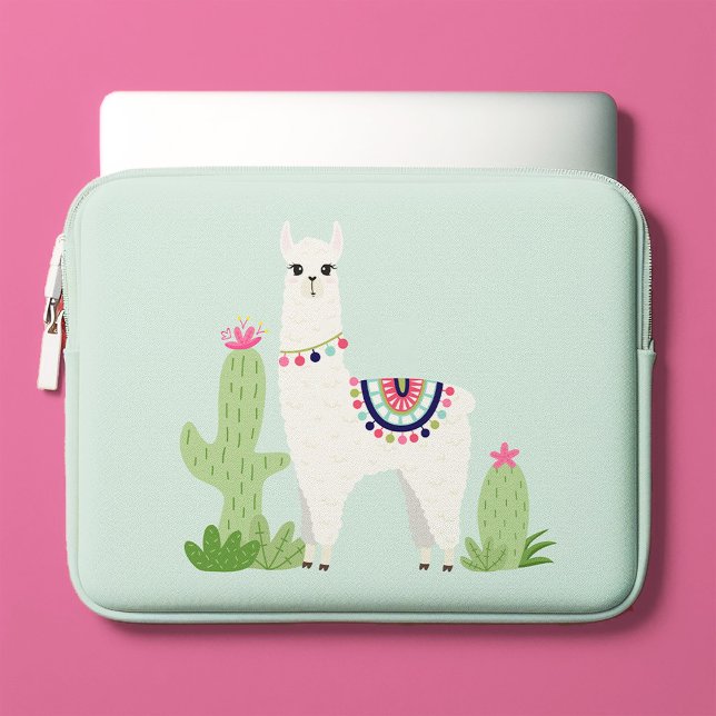 Housse Pour Ordinateur Portable Cute Alpaca (Créateur téléchargé)