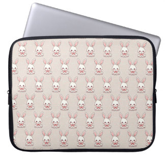 Housse Pour Ordinateur Portable Cute bunny laptop case