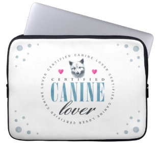 Housse Pour Ordinateur Portable Cute Certified Canine Lover Samoyed
