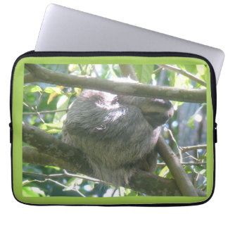 Housse Pour Ordinateur Portable Cute Costa Rica Sloth Laptop Sleeve