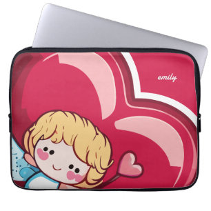 Housse Pour Ordinateur Portable Cute Cupide