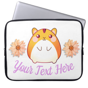 Housse Pour Ordinateur Portable Cute Kawaii Hamster personnalisé