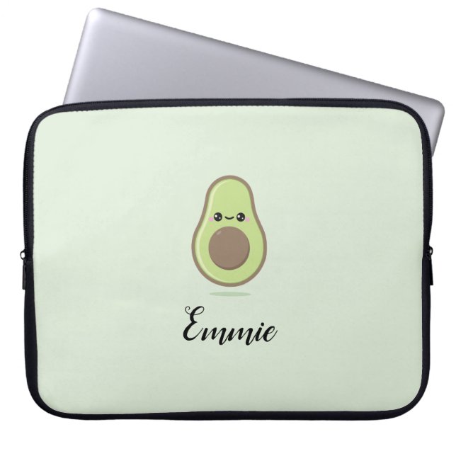 Housse Pour Ordinateur Portable Cute manche portable Avocado (Devant)