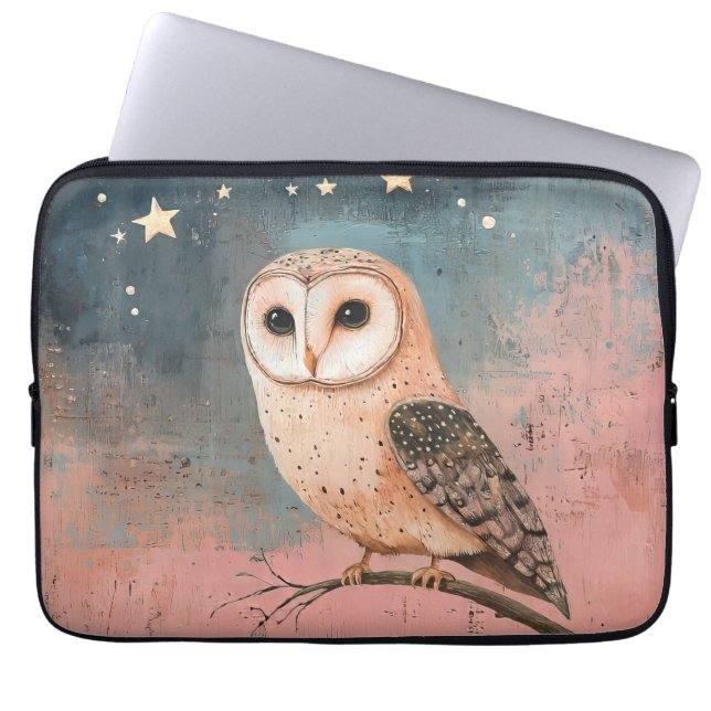 Housse Pour Ordinateur Portable Cute Owl (Devant)