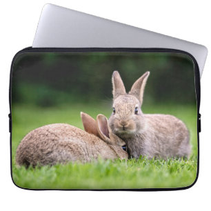 Housse Pour Ordinateur Portable Cutest Baby Animals Wild Bunny Rabbits