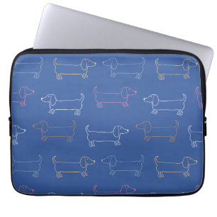 Housse Pour Ordinateur Portable Dachshund Chien, Amoureux des chiens, Animal de co