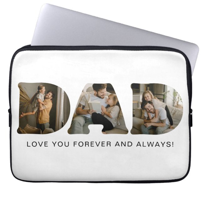 Housse Pour Ordinateur Portable DAD Photo Letters (Devant)