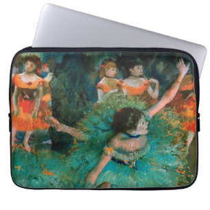 Housse Pour Ordinateur Portable Danseurs en vert par Edgar Degas