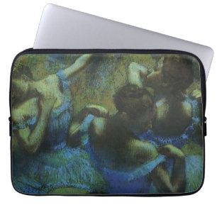 Housse Pour Ordinateur Portable Danseuses bleues par Edgar Degas, Impressionnisme