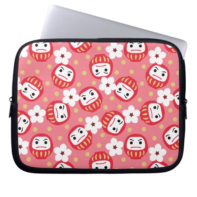 Housse Pour Ordinateur Portable Daruma (Devant)
