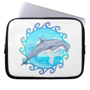 Housse Pour Ordinateur Portable Dauphin Sun maori