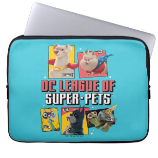 Housse Pour Ordinateur Portable DC League of Super-Pets Character Panels
