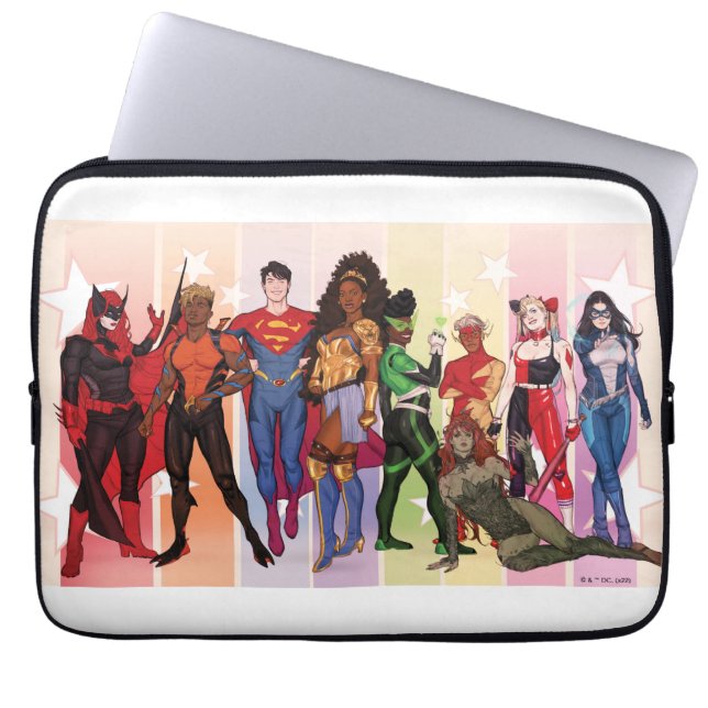 Housse Pour Ordinateur Portable DC Pride Comic Cover 2022 Variant (Devant)