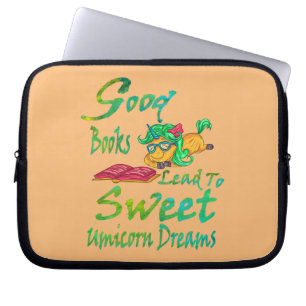 Housse Pour Ordinateur Portable De Bons Livres Conduisent À...Livre Sleeve