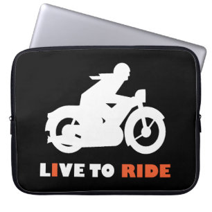 Housse pour ordinateur portable de motard en moto