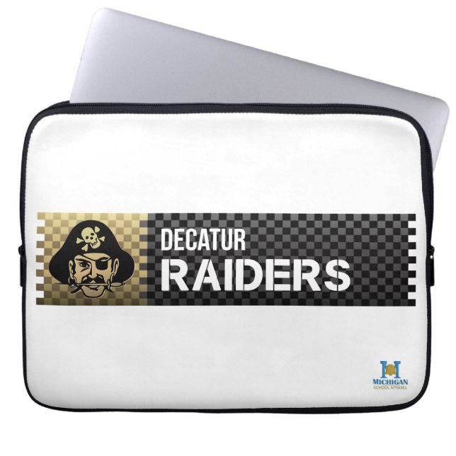 Housse Pour Ordinateur Portable Decatur Raiders #2 (Devant)