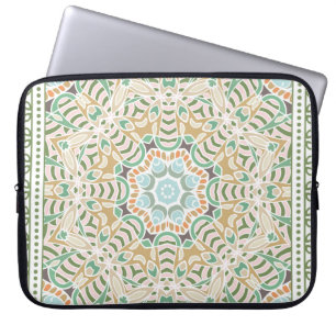 Housse Pour Ordinateur Portable Décor coloré sur arrière - plan blanc,