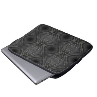 Housse Pour Ordinateur Portable Découverte de soi en noir et or
