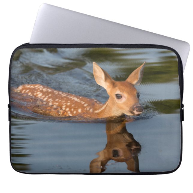 Housse Pour Ordinateur Portable Deer Fawn | Minnesota (Devant)