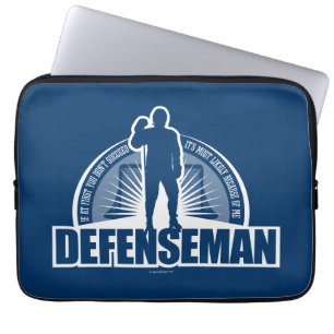 Housse Pour Ordinateur Portable Défenseur du hockey