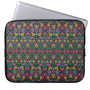 Housse Pour Ordinateur Portable Délicat Damas Baroque Victorian sans fil