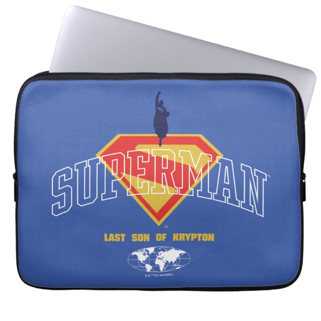 Housse Pour Ordinateur Portable Dernier fils de Krypton Emblem (Devant)