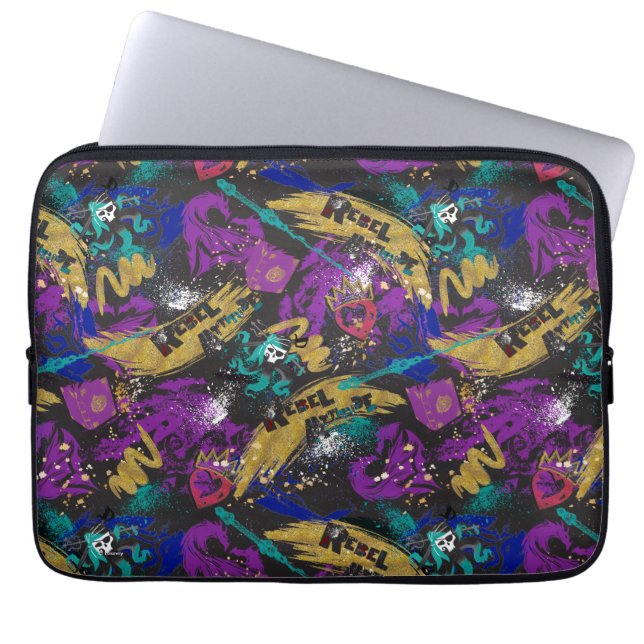 Housse Pour Ordinateur Portable Descendants| Motif d'attitude des rebelles (Devant)