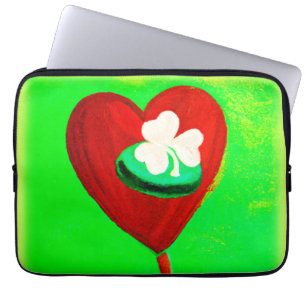 Housse Pour Ordinateur Portable Design De Peinture Irlandais Cute. Commandez dès m