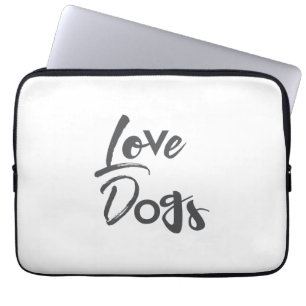 Housse Pour Ordinateur Portable Design moderne, simple, urbain, cool de Love Dogs