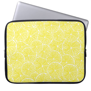 Housse Pour Ordinateur Portable Design motif de tranches de citron