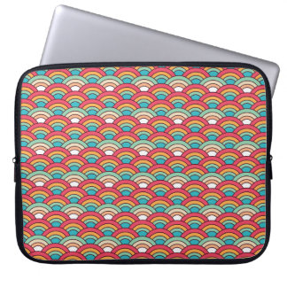 Housse Pour Ordinateur Portable Design Motif traditionnel sans couture élégant