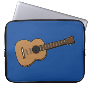Housse Pour Ordinateur Portable Dessin de guitare