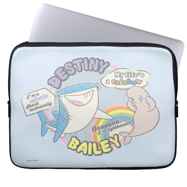 Housse Pour Ordinateur Portable Destiny & Bailey Comic Graphic (Devant)