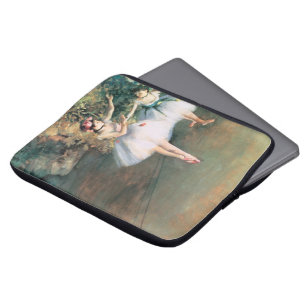 Housse Pour Ordinateur Portable Deux danseurs sur scène par Edgar Degas, Art Vinta